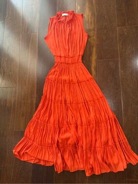 lola and sophie maxi dress Lola & Sophie | Dresses | Lola Sophie Smocked Waist Sleeveless  Watercolorstriped Prarie Maxi Dress Xl